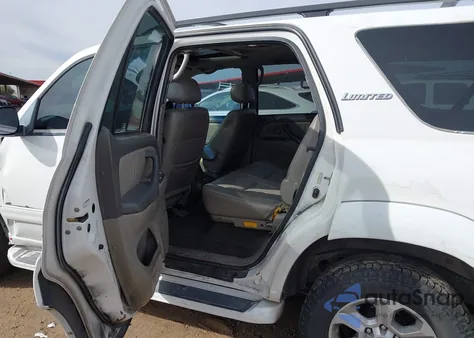 2002 Toyota Sequoia Limited V8 from USA, damaged, VIN 5TDBT48A72S131740